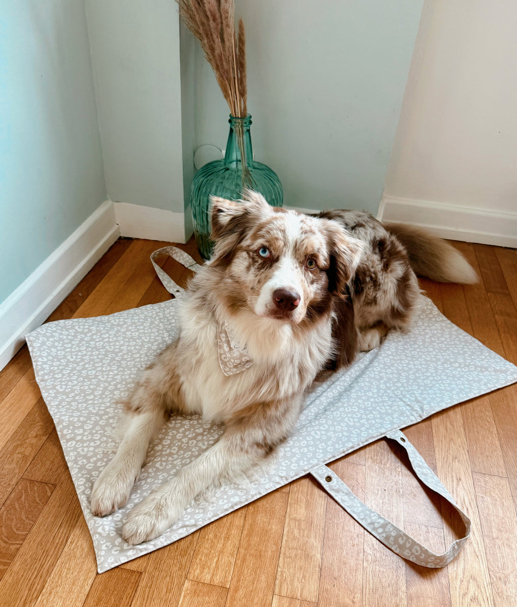 Tapis nomade - Soft léopard